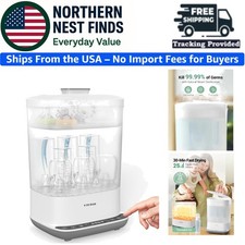 6-in-1 Baby Bottle Sterilizer  Dryer - BPA-Free, Safe  Fast - 99.99 Efficacy