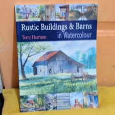 Search Press Rustic Buildings  Barns in Watercolor Paperback Book