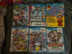 Nintendo Wii U Game Lot - Mario Kart 8, Smash Bros, Mario Maker, Mario 3D World