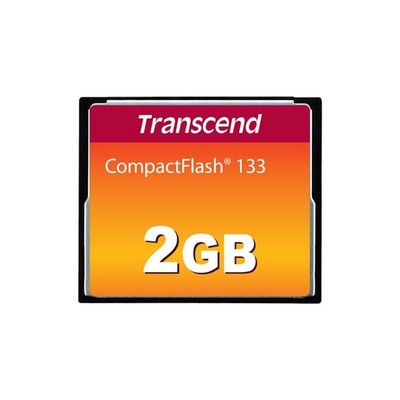 Transcend CF133 CompactFlash Memory Card 2GB, Up to 30MB/s, DSLRs Camera Card...