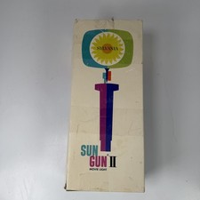 Vintage Sylvania Sun Gun II Movie Light SG-55 Continuous Lighting Unit with Box