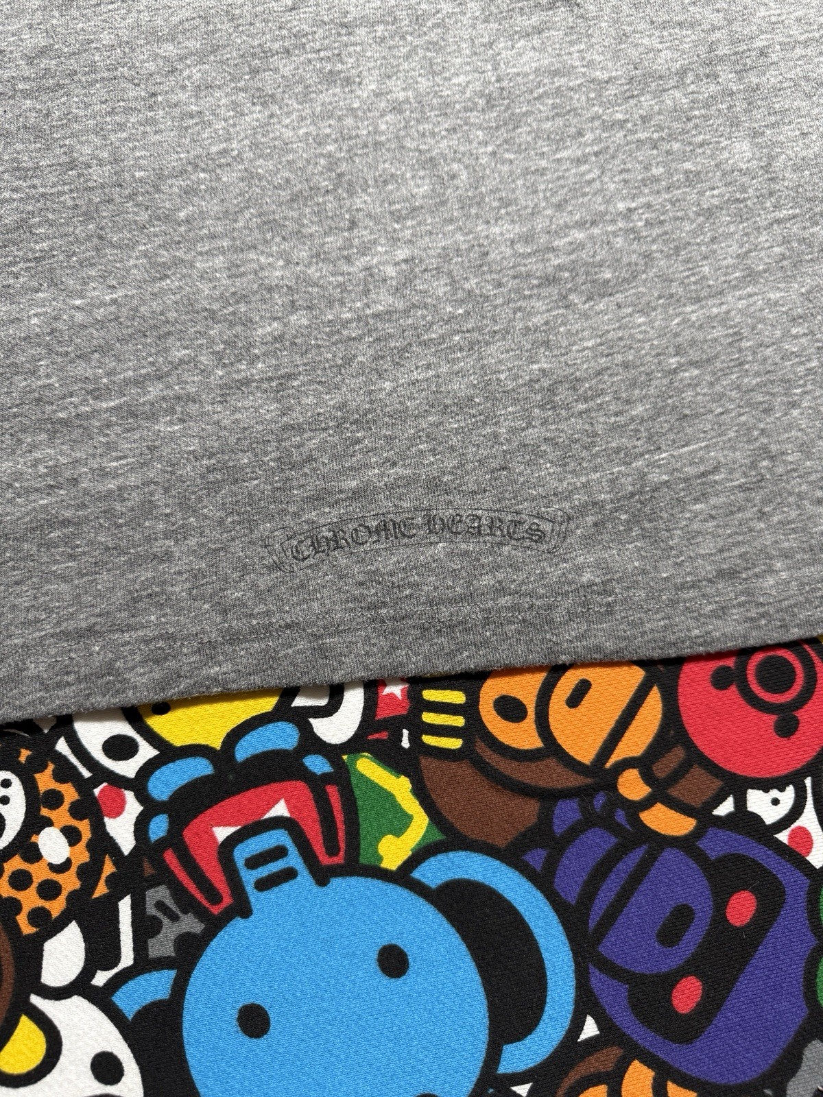 Chrome Hearts Womens Grey Multi Logo Tee thumbnail 12