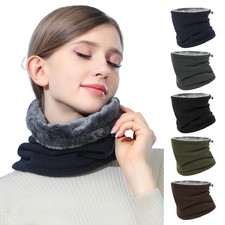 Fleece Neck Warmer Windproof Scarf Cycling Ski Face Mask Winter Motorcycle Mask