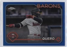 2024 Topps Pro Debut Chrome Blue Refractor 10/150 Edgar Quero #PDC-32 sc8