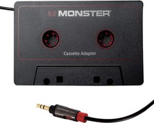 Monster iCarPlay Cassette Adapter 800 for iPod and iPhone -3 feet