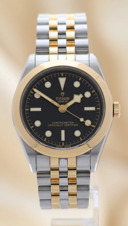 Tudor  Black Bay Automatik Herrenuhr Stahl/Gold 39mm 79663 Original Papiere + 