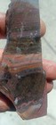 Rough 2 Slabette Lot Maromomba Tiger Iron 126g. 1/4-5/16" Thick Lapidary Cabbing — photo 2