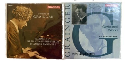 Lot 2 PERCY GRAINGER CDs Classical Music MINT DISCS No Cases