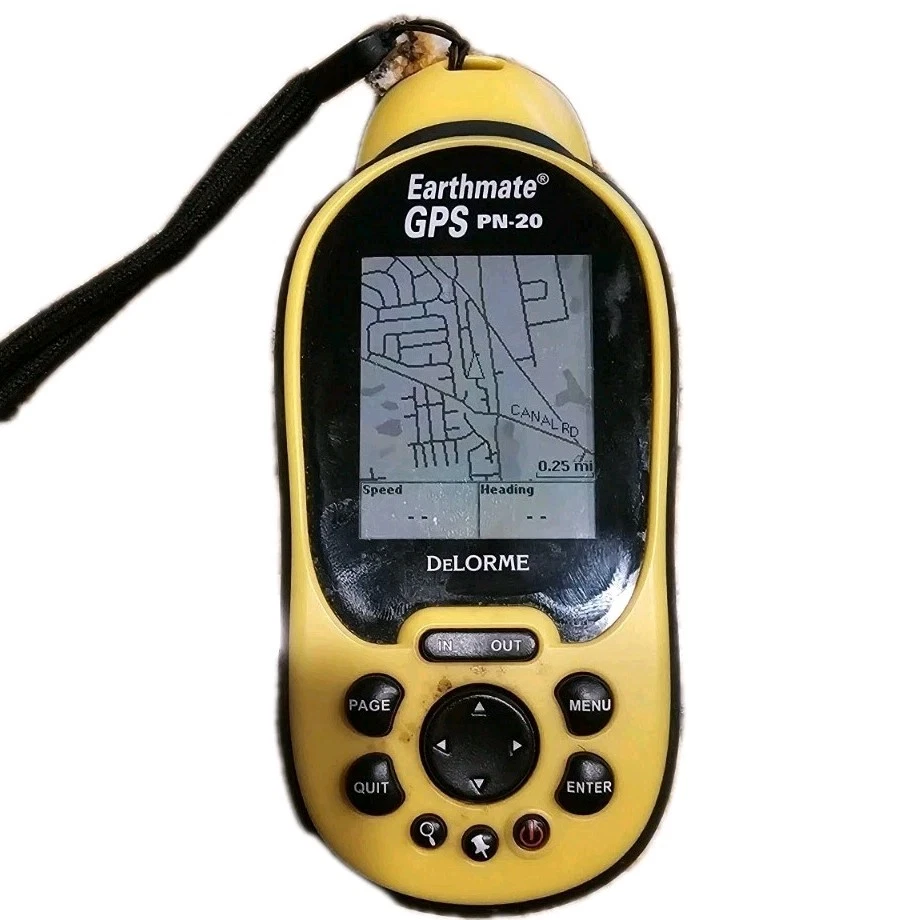 DeLorme Earthmate GPS PN-20 Geocaching Senderismo Pesca GPS Portátil Foto 3 de 4