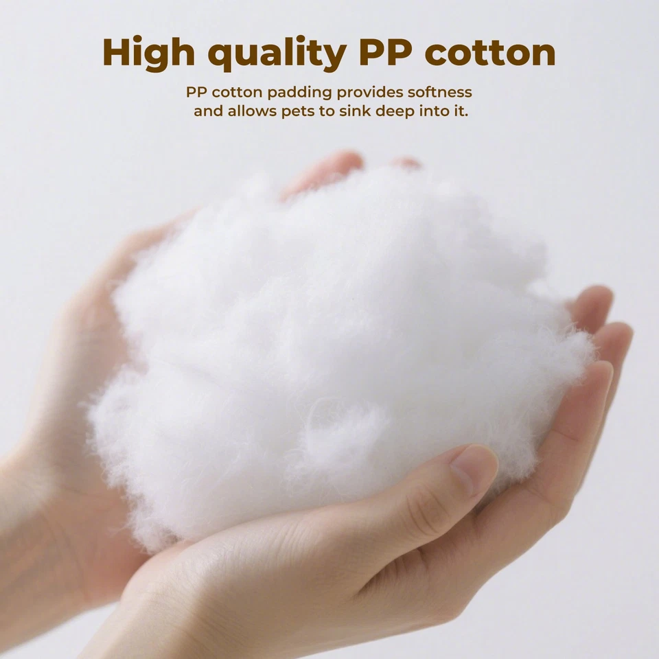 Skylos Washable Donut Dog Bed Large Small  Pet Calming Beds Anti Anxiety Plush - Image 4 of 4