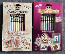 2 DMC Floss Sets Satin Floss Pastel Whispers ...