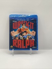 Wreck-It Ralph Blu-ray/DVD, 2013, 2-Disc Set no Slip Cover - 2013