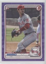 2020 Bowman Draft Purple Border 152/250 Carson Ragsdale #BD-145 s3g