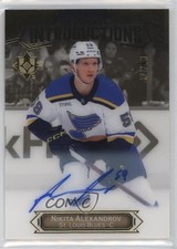 2022 Ultimate Collection Gold 32/50 Nikita Alexandrov #UI-11 Rookie Auto RC 1u6