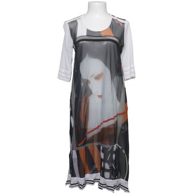 Beate Heymann, Kleid, Größe: 40/42, Schwarz/Weiß/Mehrfarbig #dhS