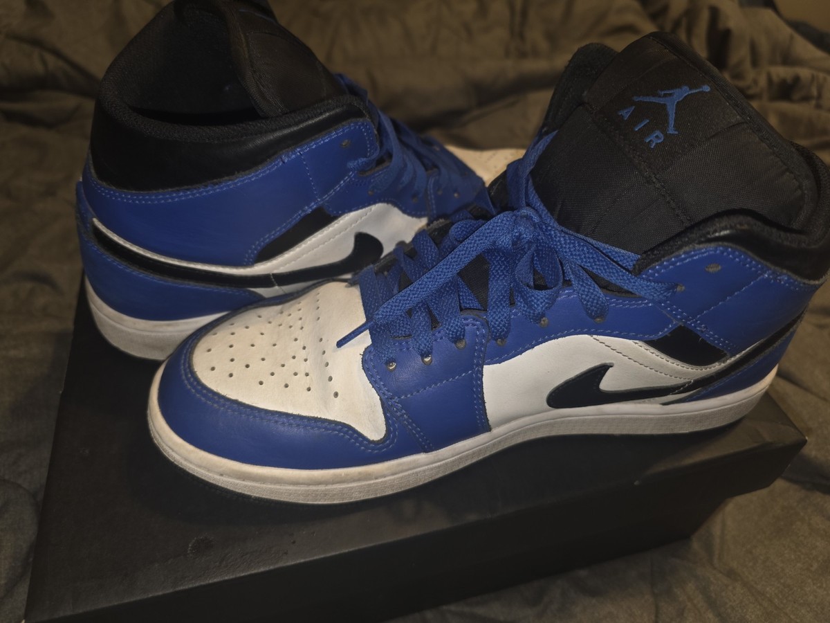Nike Air Jordan 1 Mid Game Royal DQ8426-402 Mens Size 9.5 w/ Box 