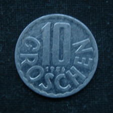 B) Austria 10 Groschen 1986 Austria