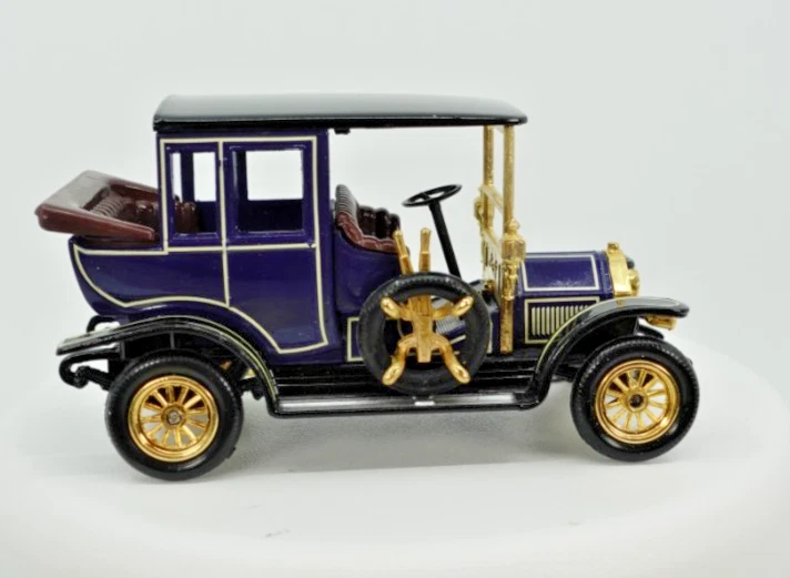 MIB Vintage 40TH Ann. Matchbox Models Of Yesteryear 1910 Benz Limited No.YMS02-M - Image 4 of 4