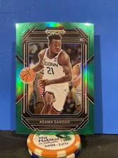 Adama Sanogo 2023 Prizm Draft Picks #8 Green Prizm RC