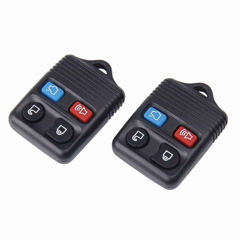 2x Llavero remoto de coche para 1999 2000 2001 2002 2003 2004 2005 Ford Mustang Taurus Foto 3 de 4