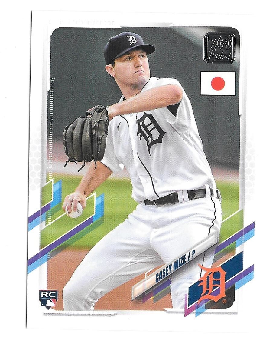 2021 Topps Japan Edition CASEY MIZE RC - DETROIT TIGERS - #11 | eBay