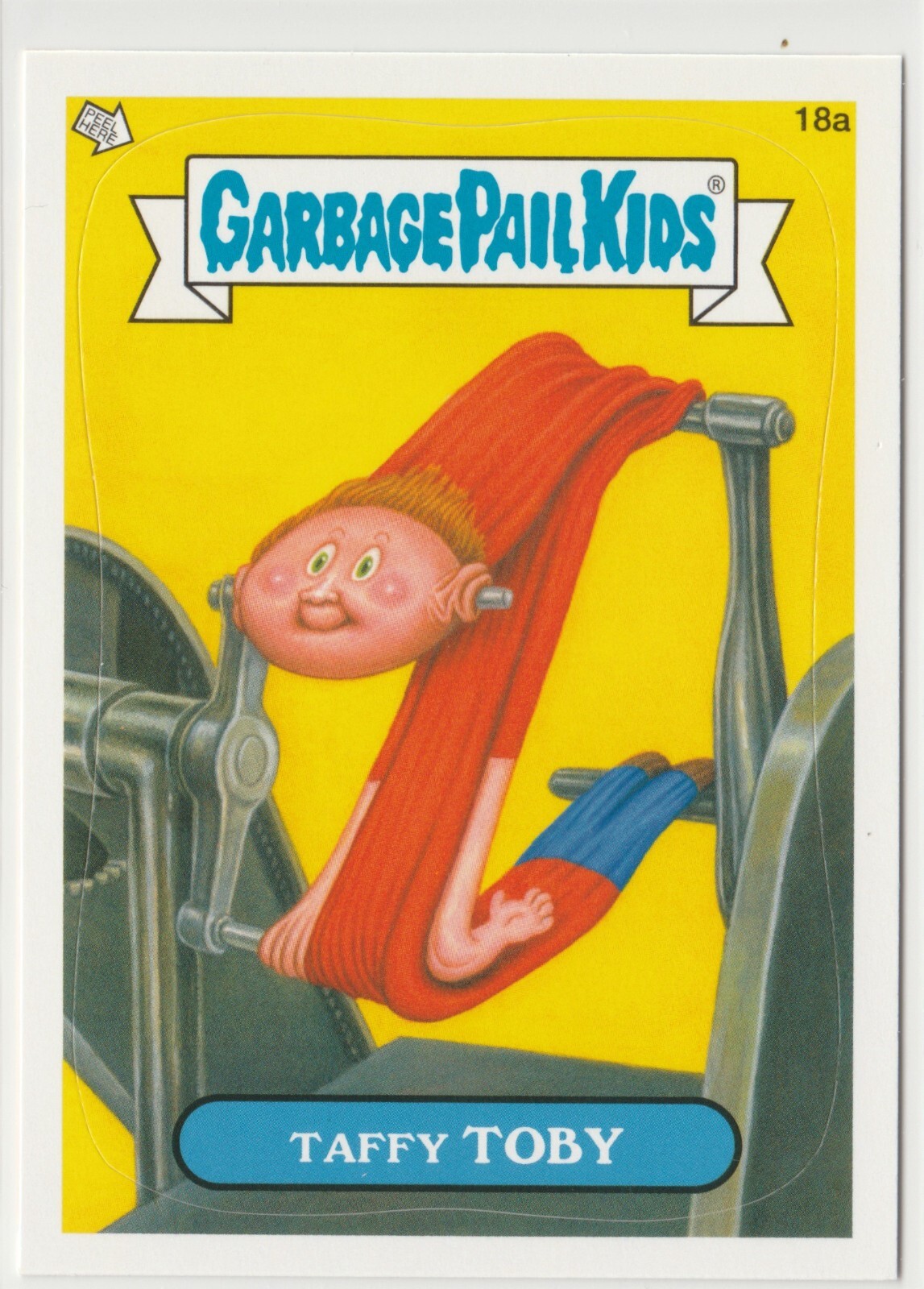 Taffy Toby #18a Garbage Pail Kids GPK 2012 Series 1 BNS1 Brand New