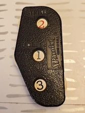 VTG Spaulding BASEBALL UMPIRE COUNT INDICATOR METAL BALLS STRIKES OUTS CLICKER 
