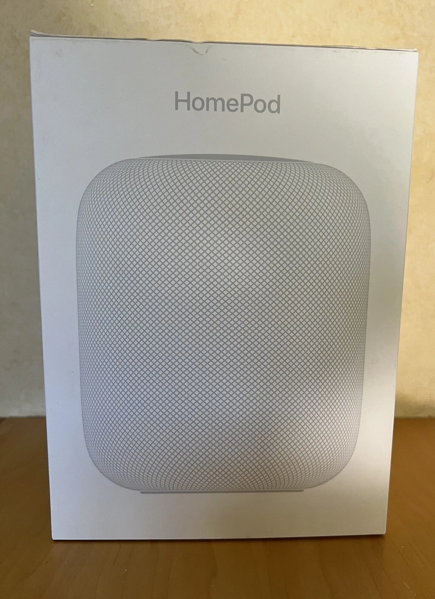 Apple HomePod Voice Enabled Smart Assistant - White Model A1639