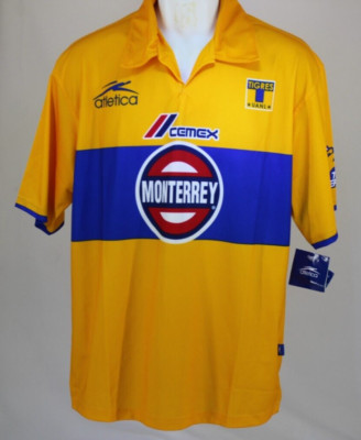 tigres UANL jersey 100% authentic Atletica Jersey Size Medium season 2003-2004 T