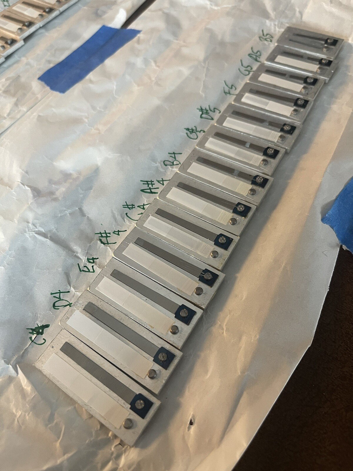 Acordeón Set 26 Reeds For Hohner Bravo Il Cromátic,26 Voces Para