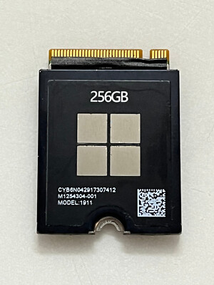 Model 1911 256GB NVMe M.2 2230 PCIe 3 x4 SSD For Microsoft Surface