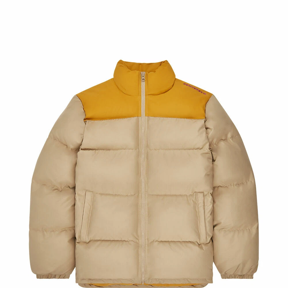 Converse puffer jacket in hotsell yellow
