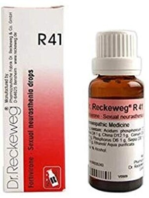 Dr. Reckeweg R41 Drops   For Sexual Neurasthenia, Vigour & Vitality