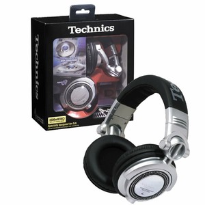 TECHNICS RP-DH 1200 DJ Cuffie headphone con Spiralkabel Nero Argento | eBay