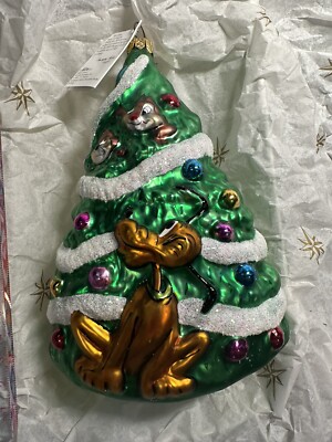 1995 Christopher Radko Disney Mickey's Tree Ornament #820/2500