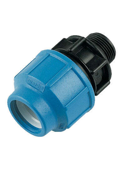FloPlast Male Adaptor 20mm MDPE x 3/4"" Mi