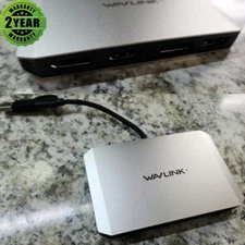 USB C/USB 3.0 to Dual 4K DisplayPort & HDMI Adapter Displaylink HDMI Splitter