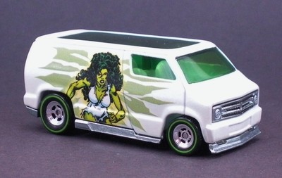 hot wheels hulk van