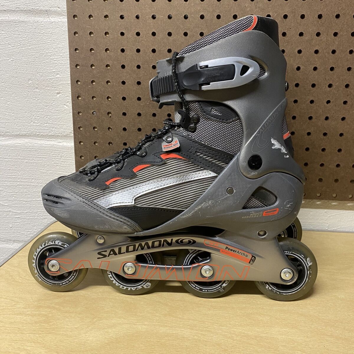 Salomon Inline Skates Rollerblading Mens Size 9.5 Power Arch Salomon Inline Skates Rollerblading Mens Size 9.5 Power Arch