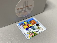 Bart and the Beanstalk Nintendo Game Boy Replacement Label