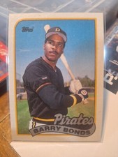 Barry Bonds 1989 Topps Baseball Pittsburgh Pirates #620