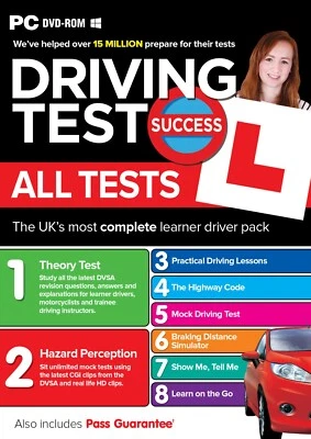 FOCUS MULTIMEDIA Driving Theory Test 2026 All Tests & Hazard Perception Windows PC DVD Posted