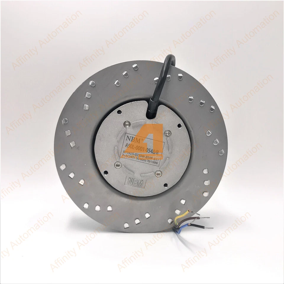 NBM A90L-0001-0548/R 200V 50/60HZ 100W Cooling Fan - Image 4 of 4