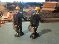 Two 1987 Renco Toys Firemen
