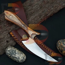 Unique Handmade High-Quality Stainless steel Collectible  Rosewood handle knife