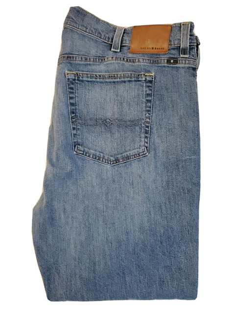 Lucky brand 181 relaxed straight fit mens jeans 44x30 | eBay