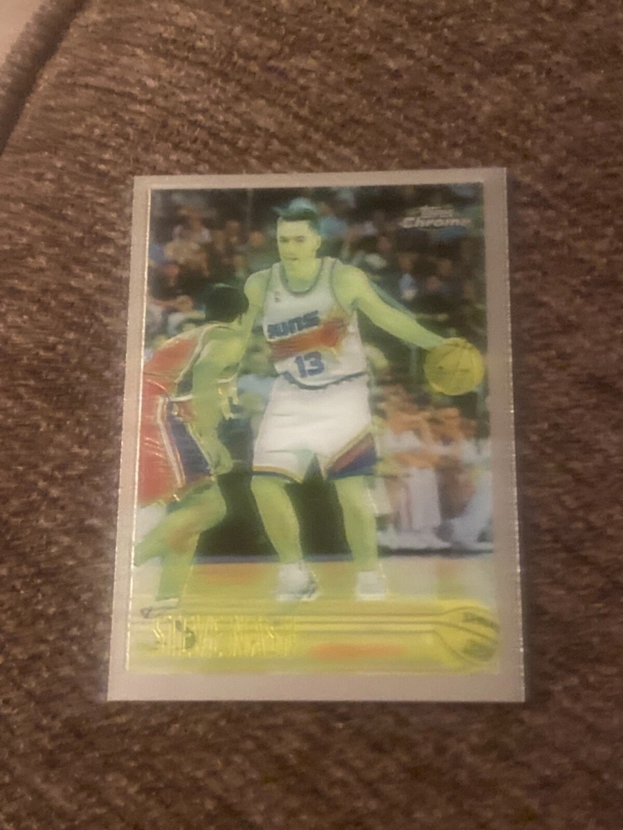 Steve Nash 1996 topps chrome rookie card #182 | eBay