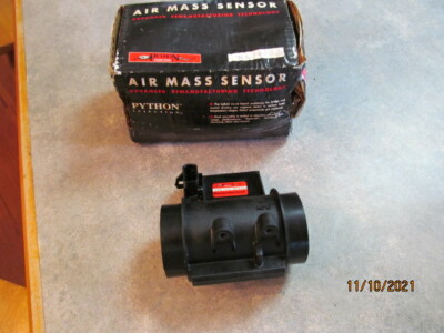 Python Injection 845-105 remanufactured mass airflow sensor in damaged box