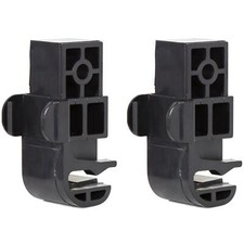 2 PACK For Pontoon Bimini Top Latch Black Plastic Connector Bracket #002957