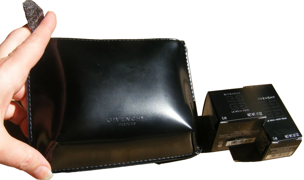 GIVENCHY LE SOIN NOIR mini jar Face Cream+ mini Eye Cream in Black